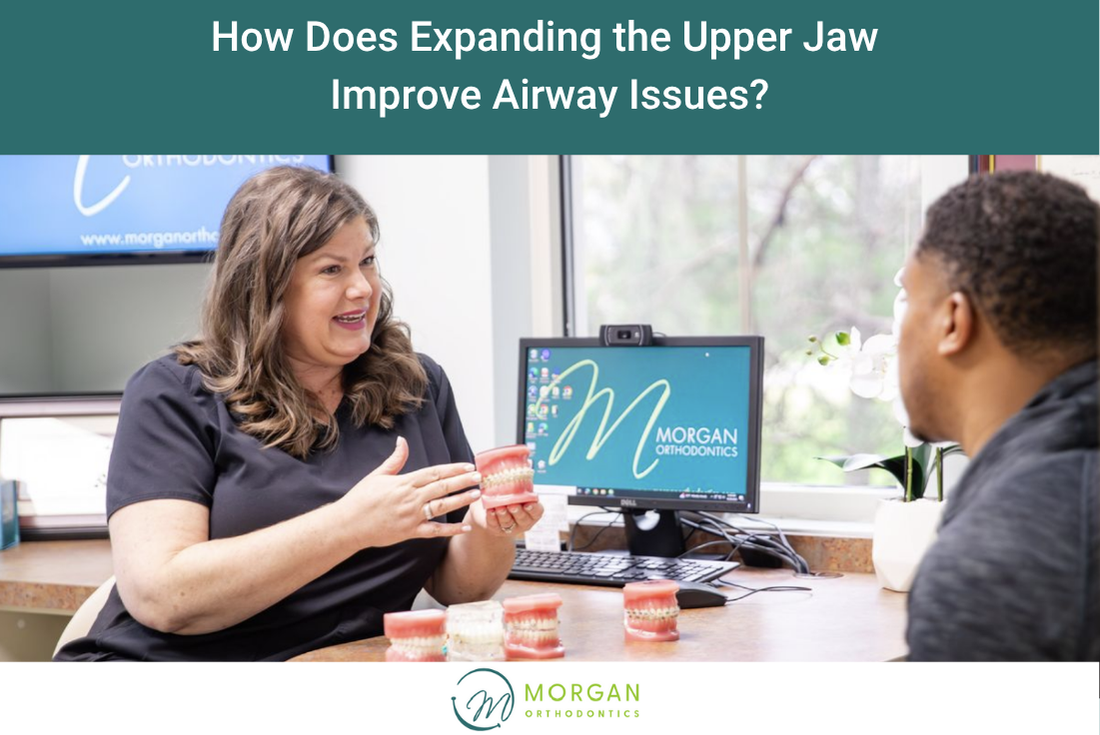 How Does Expanding the Upper Jaw Improve Airway Issues?